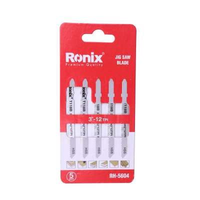 Ronix High Strength and Hardness Jigsaw Blade Set model RH-5604 RH-5605 RH-5606 RH-5607 RH-5608 RH-5609