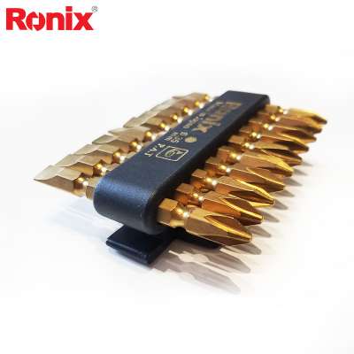 Ronix Golden Power and Titanium power bits Rh-5401-5410