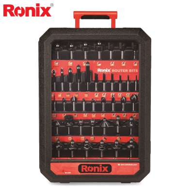 Ronix Professional Woodworking Tool Router Bit Set 40 pcs RH-5340