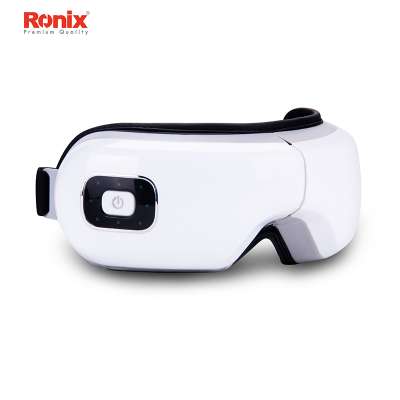 Ronix cordless USB Smart Massage Tools Eyes Massager Machine Hot Feeling with Good Music Machine Model HJS-606