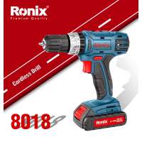 Ronix cordless drill battery 18V power craft cordless driver drill