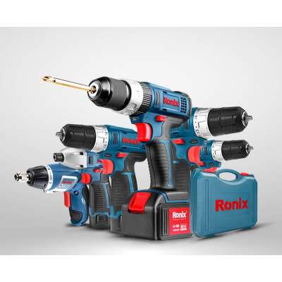 Ronix New Design Power Tool Cordless Drill Electrical Impact Cordless Drill 12V Model 8612N